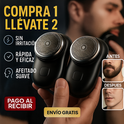🔥 PACK PROMOCIONAL 2X1 – AFEITADORA ULTRASÓNICA PREMIUM ⚡ AFEITADO RÁPIDO, SUAVE Y SIN IRRITACIÓN – PAGO AL RECIBIR ✅
