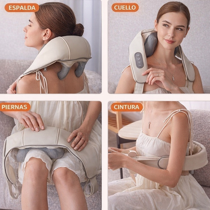 🔥 NeckRelief Pro™ – Masajeador de Cuello y Hombros 5D 💆‍♂️ Alivio profundo y relajación total - REBAJAS – 60% OFF SOLO HOY🔥