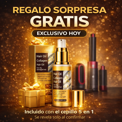 ✨ Cepillo 5 en 1 – Resultados de salón en casa + REGALO EXCLUSIVO REBAJAS SOLO HOY 🔥