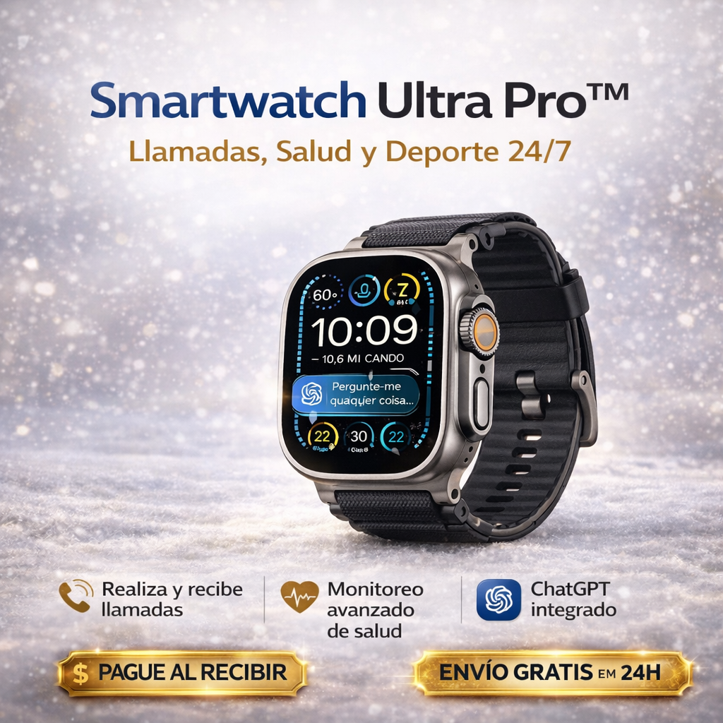 ⌚ AirWatch ULTRA PRO™  con 2 correas incluidas + caja y cargador por inducción premium + REGALO EXCLUSIVO 🔥