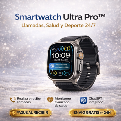 ⌚ AirWatch ULTRA PRO™  con 2 correas incluidas + caja y cargador por inducción premium + REGALO EXCLUSIVO 🔥